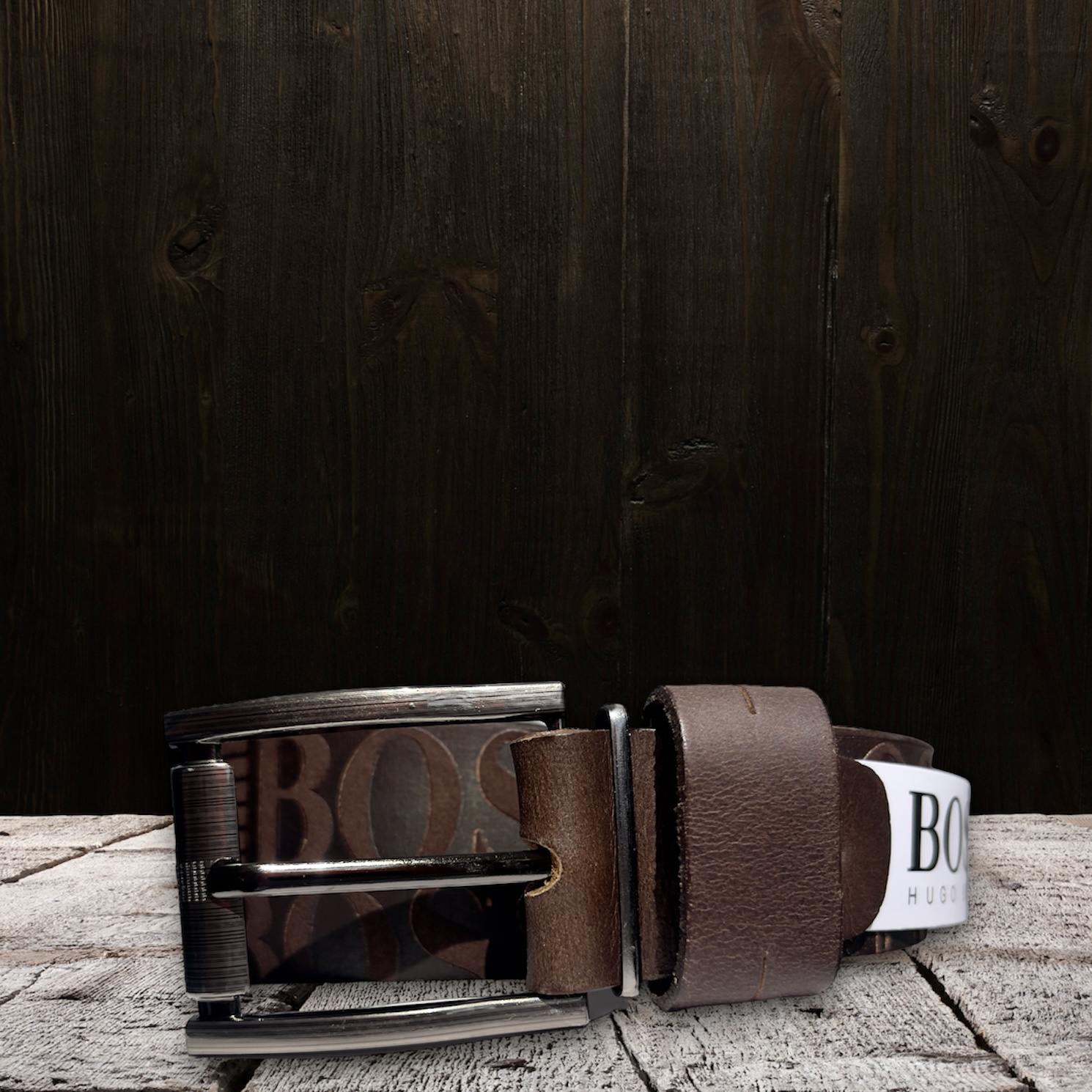 Correa En Cuero Hugo Boss 0riginal_04 Correa En Cuero Hugo Boss 0riginal_04