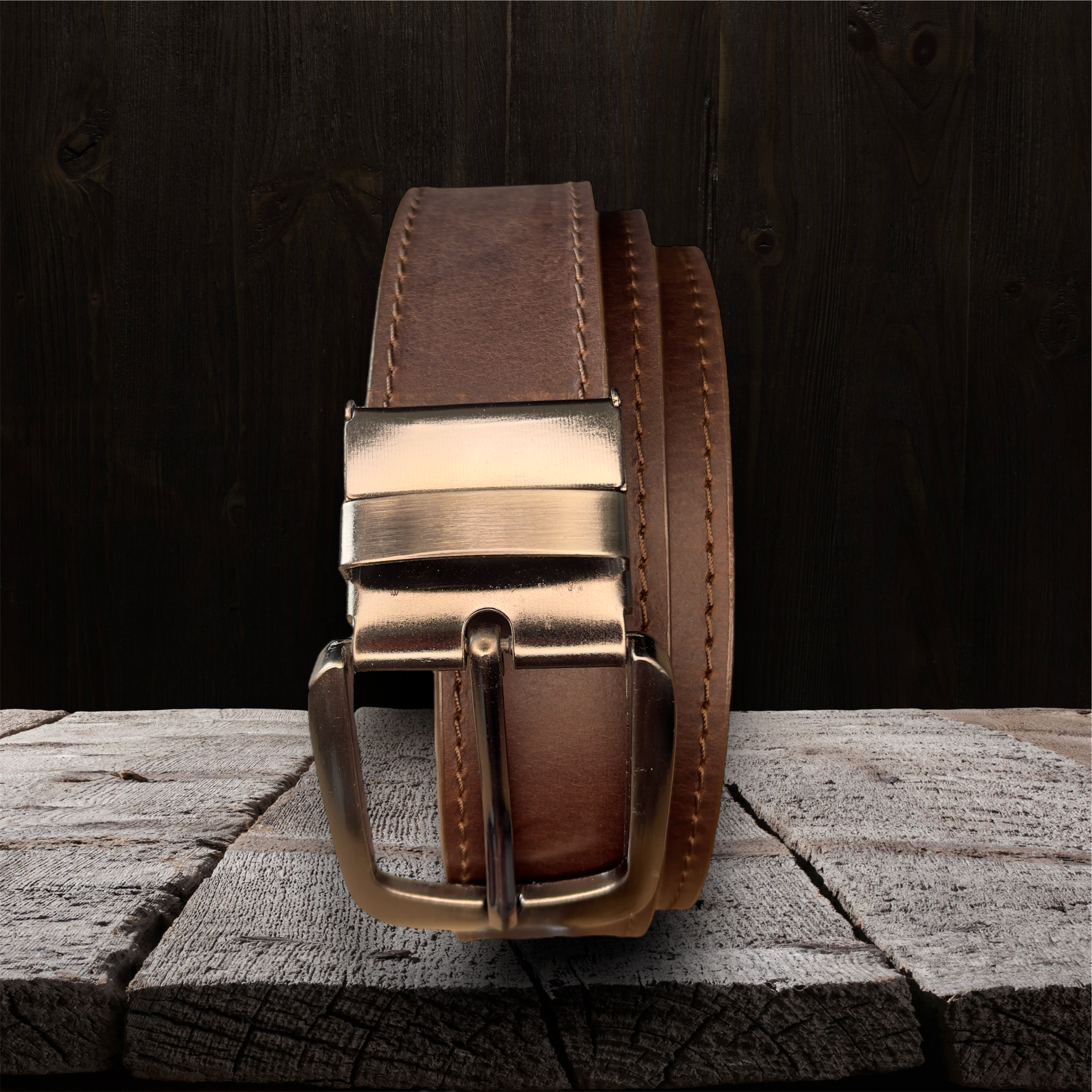 Correa de cuero doble faz 03 Correa de cuero doble faz 03