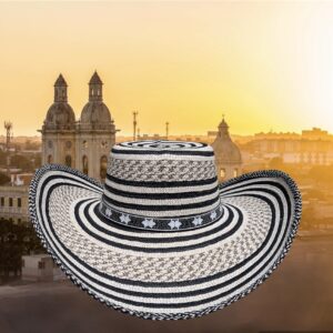 Sombrero Vueltiao Doble Cebra Crema 21