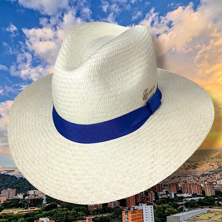 Sombrero Aguadeño Fino Azul 01