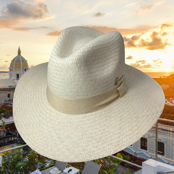 Sombrero Aguadeño Fino Crema 01