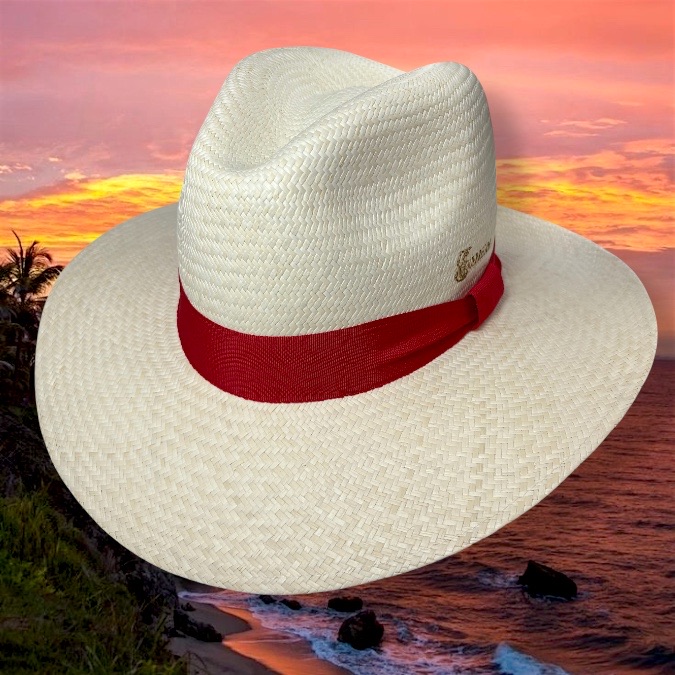 Sombrero Aguadeño Fino Rojo 01
