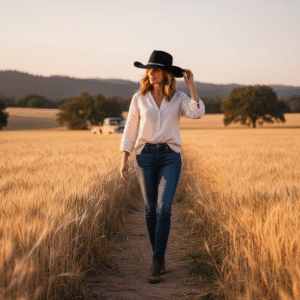 Sombrero Vaquero Fieltro de Lana 1