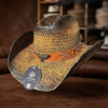 Sombrero Vaquero café madera Águila
