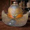 Sombrero Vaquero café madera Águila