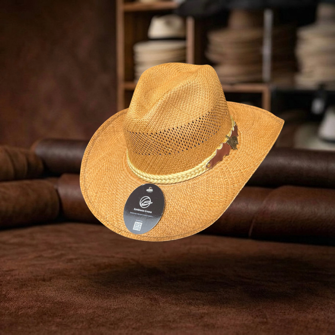 Sombrero Borsalino Café Colección Única - Imagen 8